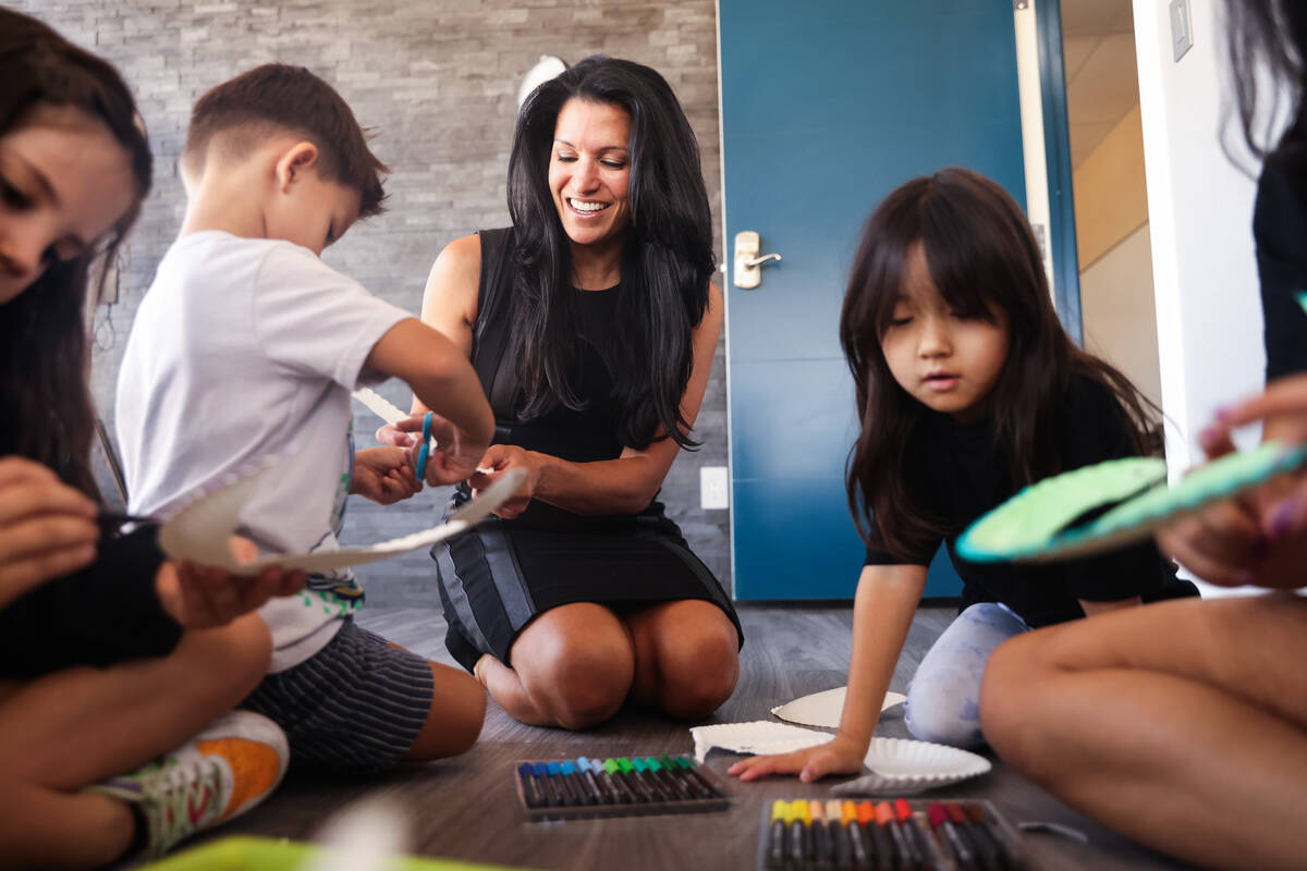 Pilita Simpson, founder of Positively Arts, a nonprofit with the goal of using arts as a vehicl ...
