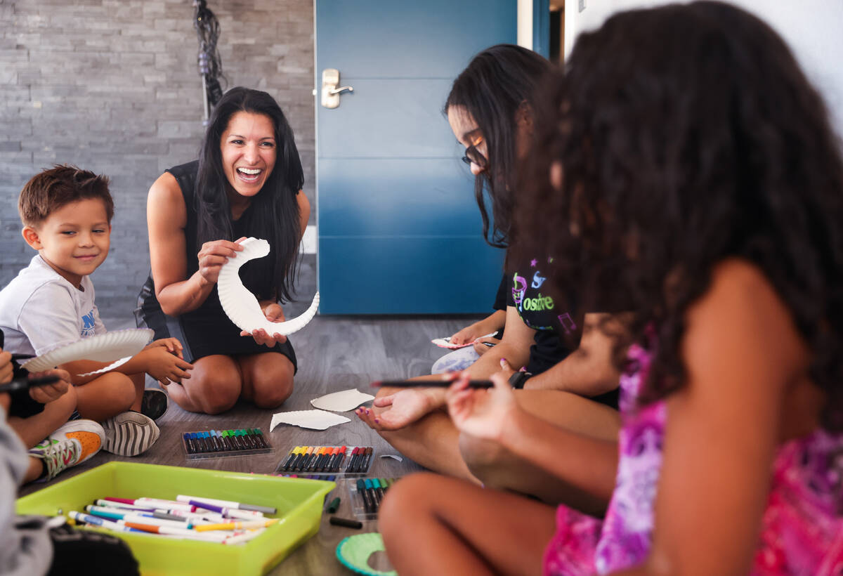Pilita Simpson, founder of Positively Arts, a nonprofit with the goal of using arts as a vehicl ...
