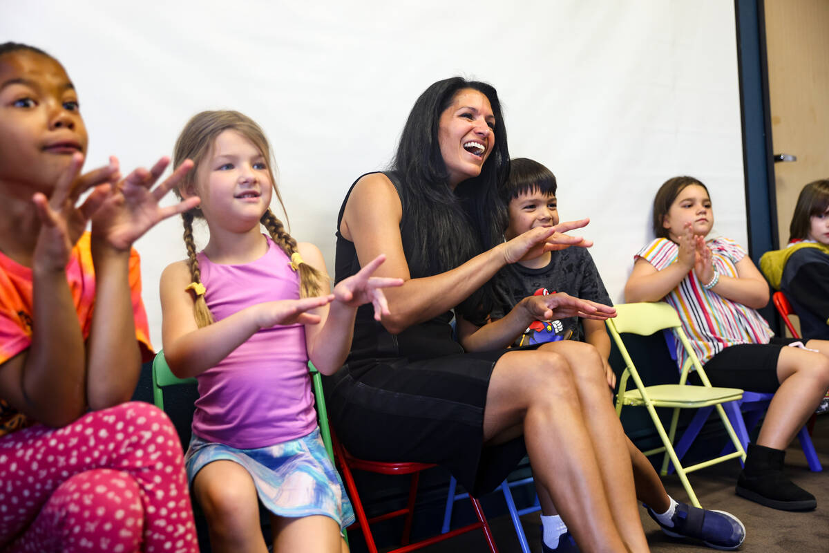 Pilita Simpson, founder of Positively Arts, a nonprofit with the goal of using arts as a vehicl ...