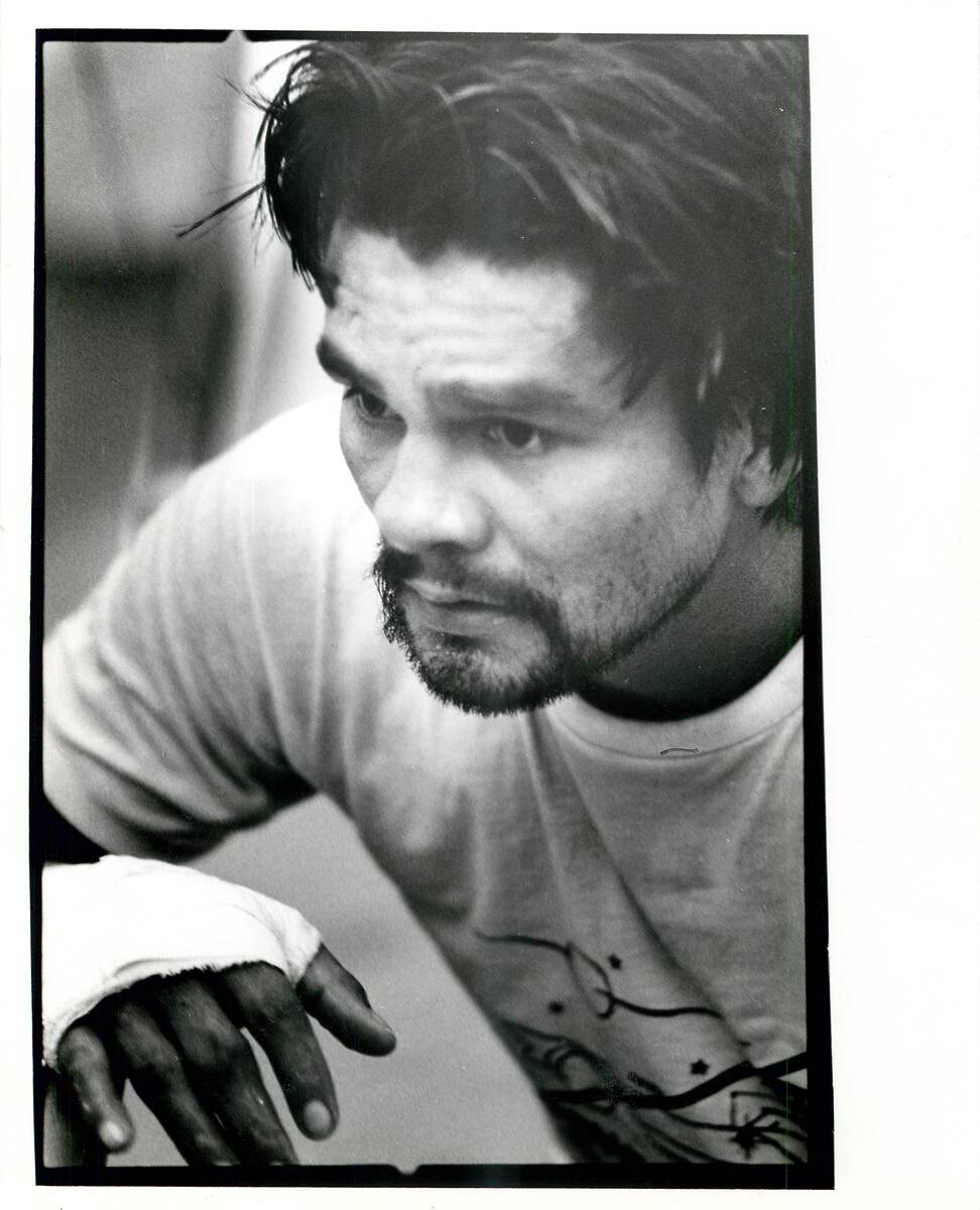 Duran, Roberto - 1982 Boxer, Roberto Duran (Scott Henry/Las Vegas Review-Journal)