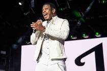 Keith Sweat performs at the 2018 Essence Festival at the Mercedes-Benz Superdome, Sunday, July ...