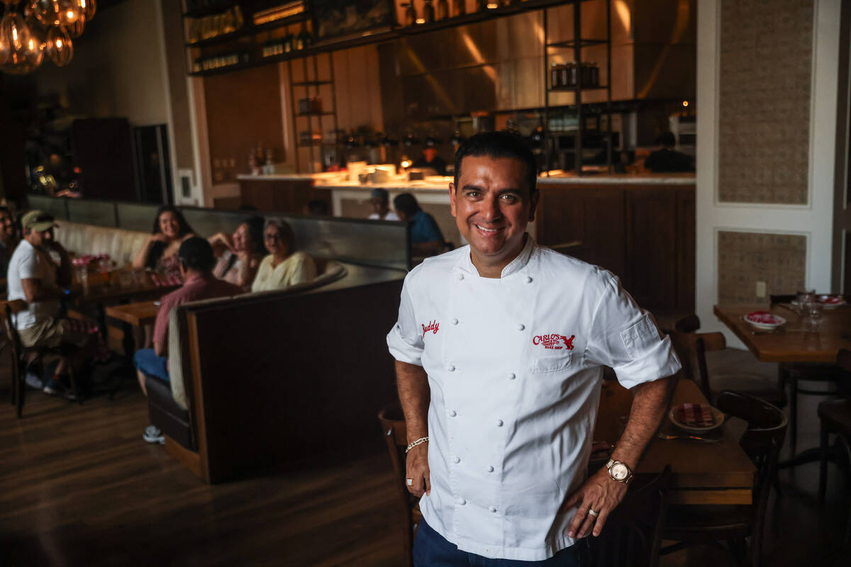 Cake Boss' Buddy Valastro marks 10 years on Las Vegas Strip and reveals new  TV shows, Food