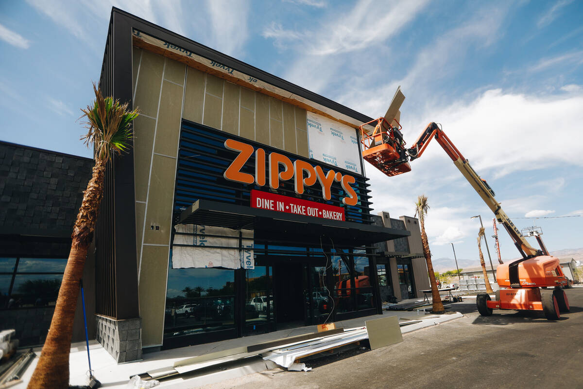 The future Zippy’s restaurant is seen on Wednesday, May 31, 2023, at Badura Avenue and M ...