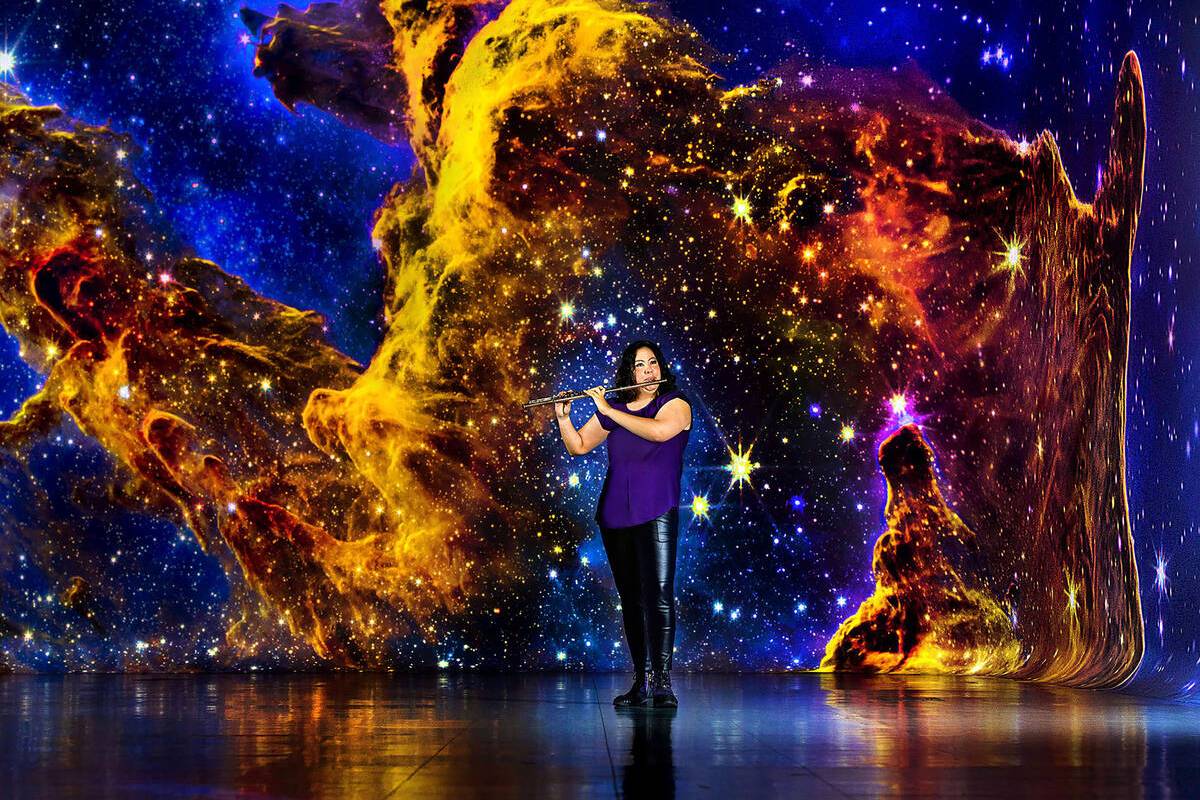 Carmella Cao is a flute player with the Henderson Symphony Orchestra about a nebula captured by ...