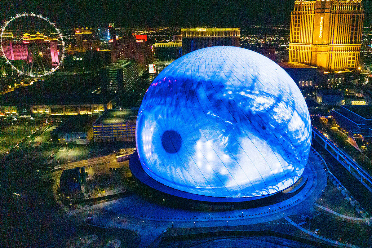 The game has truly changed. Footage from @Sphere opening night with @U, Sphere Las Vegas