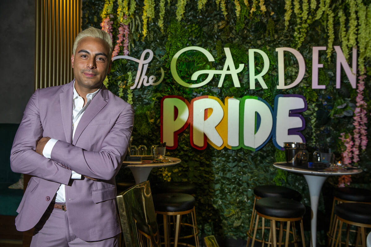 Eduardo Cordova is the owner of the alternative lifestyle bar The Garden Las Vegas. (L.E. Basko ...