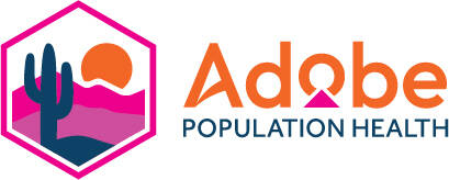 The logo for the Arizona-based healthcare company Adobe Population Health which is expanding it ...