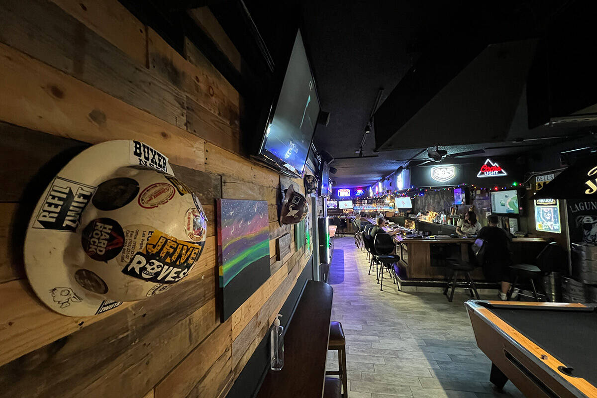 A look inside Hard Hat Lounge, which has been purchased by Las Vegas rock musician Frankie Sido ...