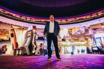 Virgin Hotels Las Vegas president Cliff Atkinson stands for a portrait inside of the Virgin Hot ...