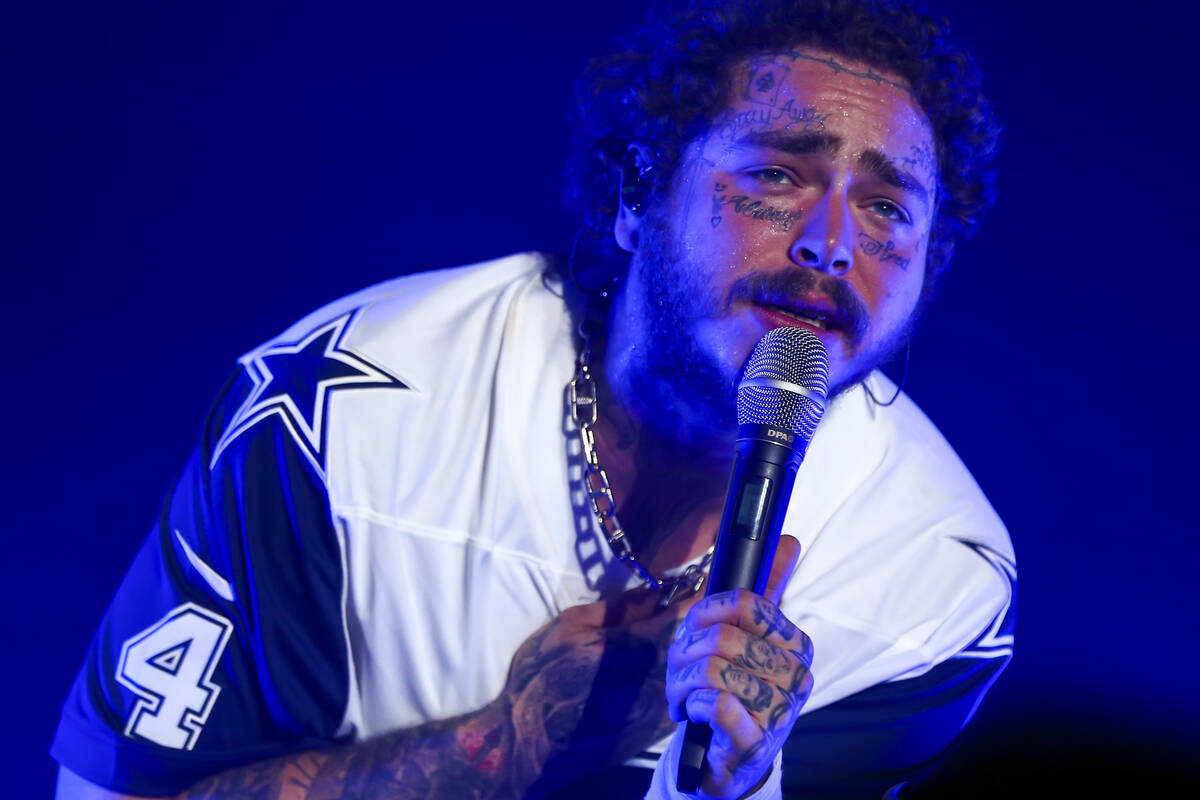 Watch Post Malone Perform “Rockstar” With 21 Savage at 2023 NBA