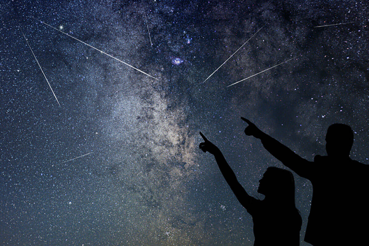 The annual Perseid meteor shower will peak this weekend, Aug. 12-13, 2023. (Getty Images)