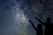 The annual Perseid meteor shower will peak this weekend, Aug. 12-13, 2023. (Getty Images)