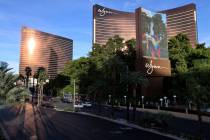 Wynn Las Vegas on the Strip Monday, Oct. 31, 2022. (K.M. Cannon/Las Vegas Review-Journal) @KMCa ...