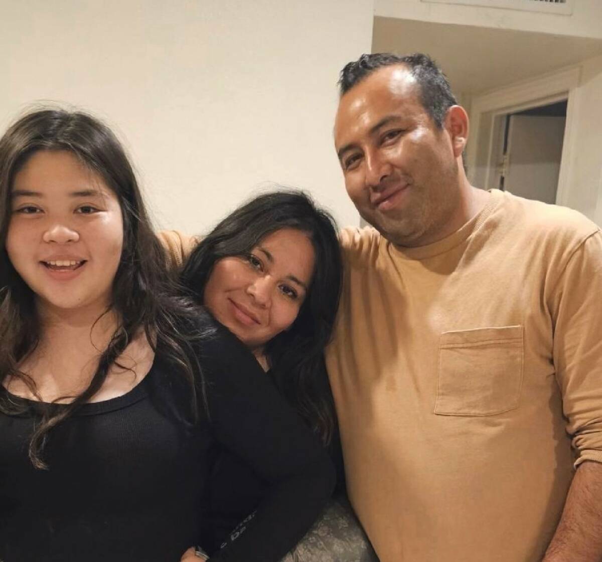 Jose Carlos Hernandez Perez, right, with his family. (Courtesy Hernandez family)