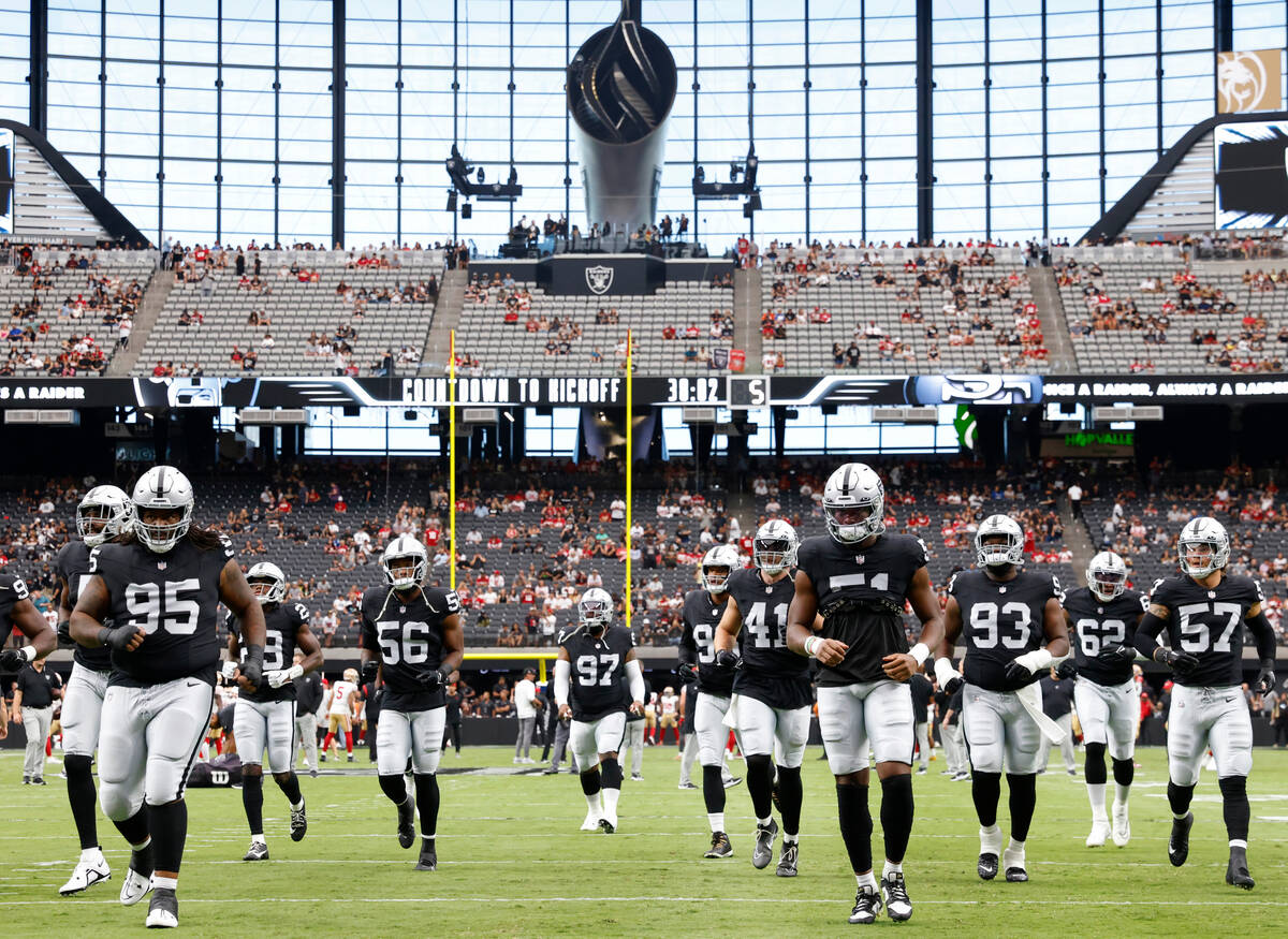 O'Connell efficient in leading Raiders to a 34-7 preseason win over 49ers