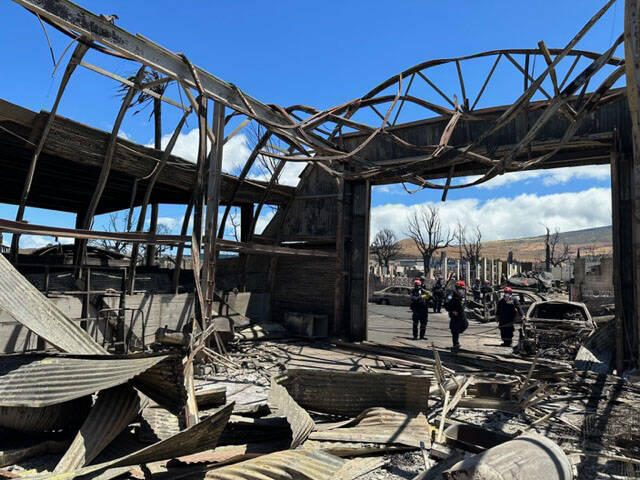 Nevada rescue team now in Maui searching ruins | Las Vegas Review-Journal - Vimarsana News