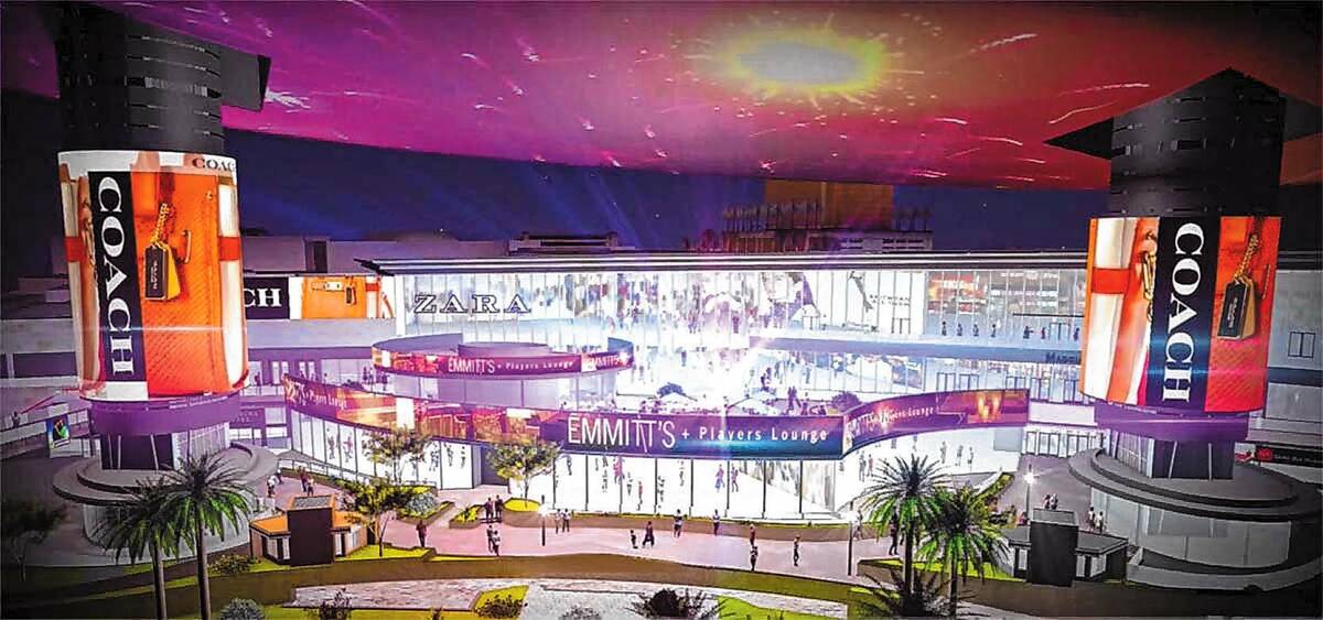 A rendering of Emmitt’s Las Vegas, a restaurant and event venue from football legend Emmitt S ...