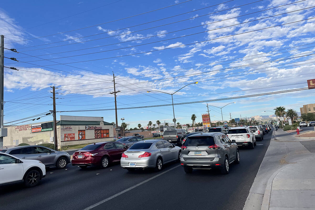 A dog was killed and a man was injured after a crash Tuesday, Aug. 15, 2023, near South Pecos a ...