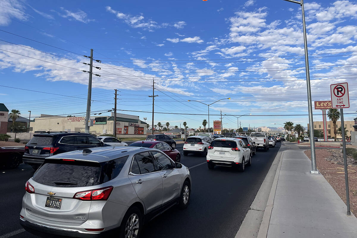 A dog was killed and a man was injured after a crash Tuesday, Aug. 15, 2023, near South Pecos a ...