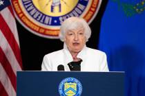 Secretary of Treasury Janet Yellen (Daniel Pearson/Las Vegas Review-Journal)