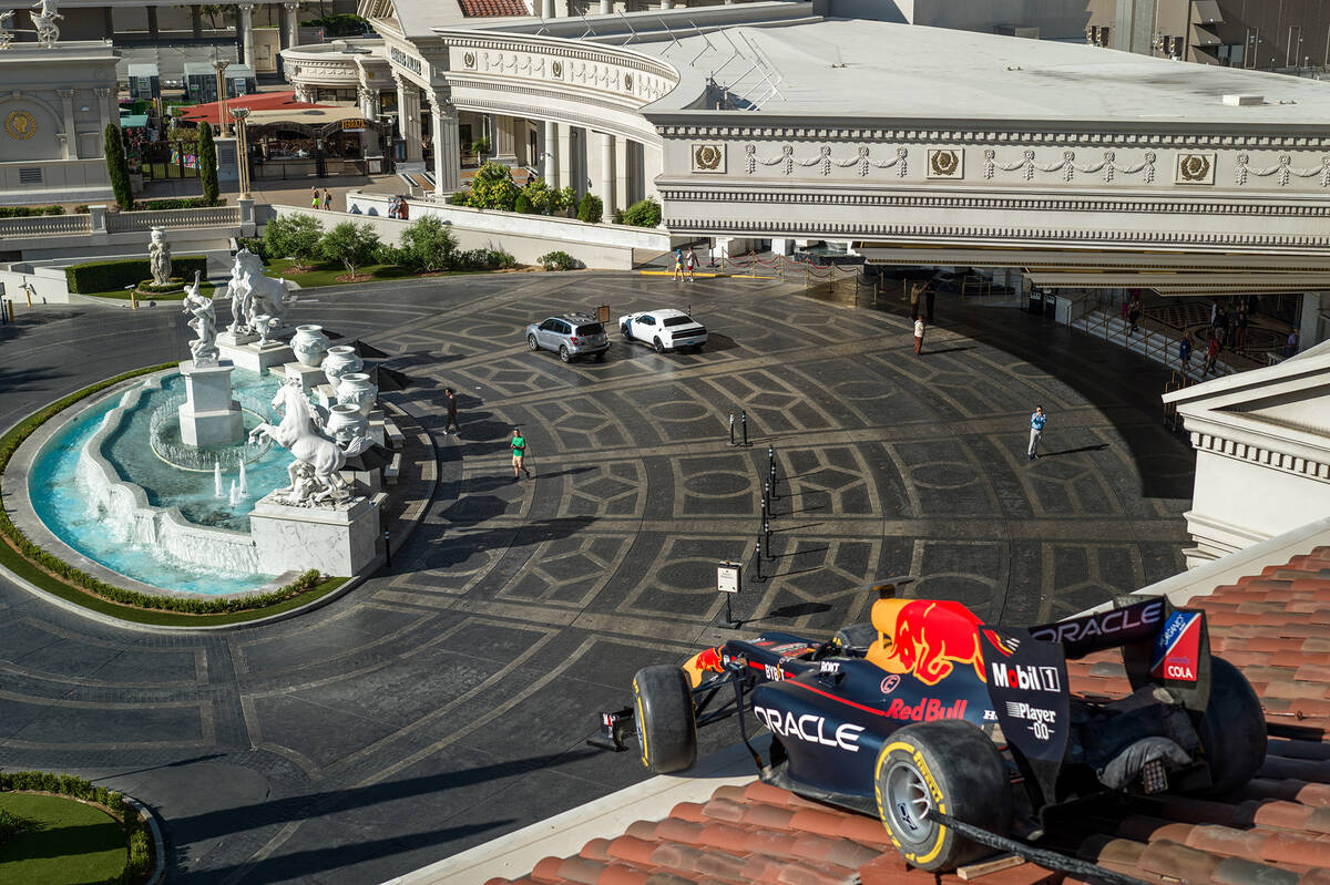 Checo Perez, Oracle Red Bull Racing team take over Vegas in viral video Formula 1 Sports Motor Sports
