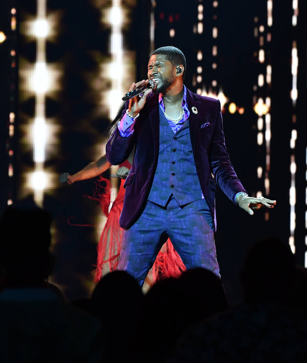 Usher has announced his final 12 dates at Dolby Live at MGM Grand, running Nov. 3-Dec. 2.. (Pho ...