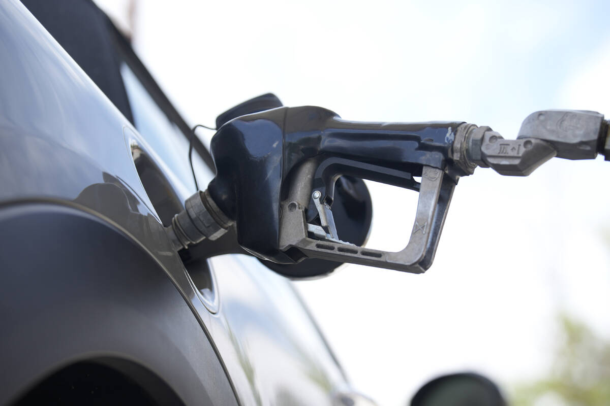 Las Vegas gas prices that have steadily crept upward much of the summer may not head downward u ...