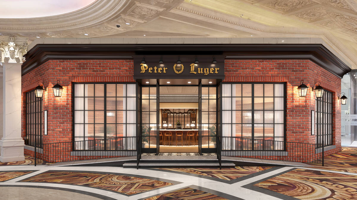 A rendering of the exterior of Peter Luger Steak House, the famed Brooklyn restaurant estimated ...
