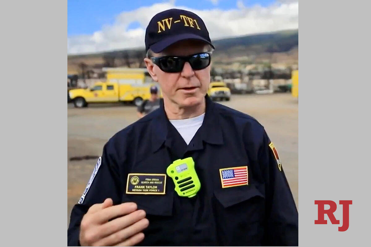Nevada Task Force-1 leader Frank Taylor. (Frank Taylor)