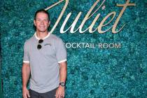 Mark Wahlberg arrives at the grand opening of Juliet Cocktail Room at The Venetian Resort Las ...