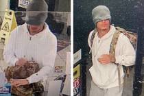 Police are seeking a man in connection with a robbery Friday, Aug. 18, 2023, on the 8000 block ...