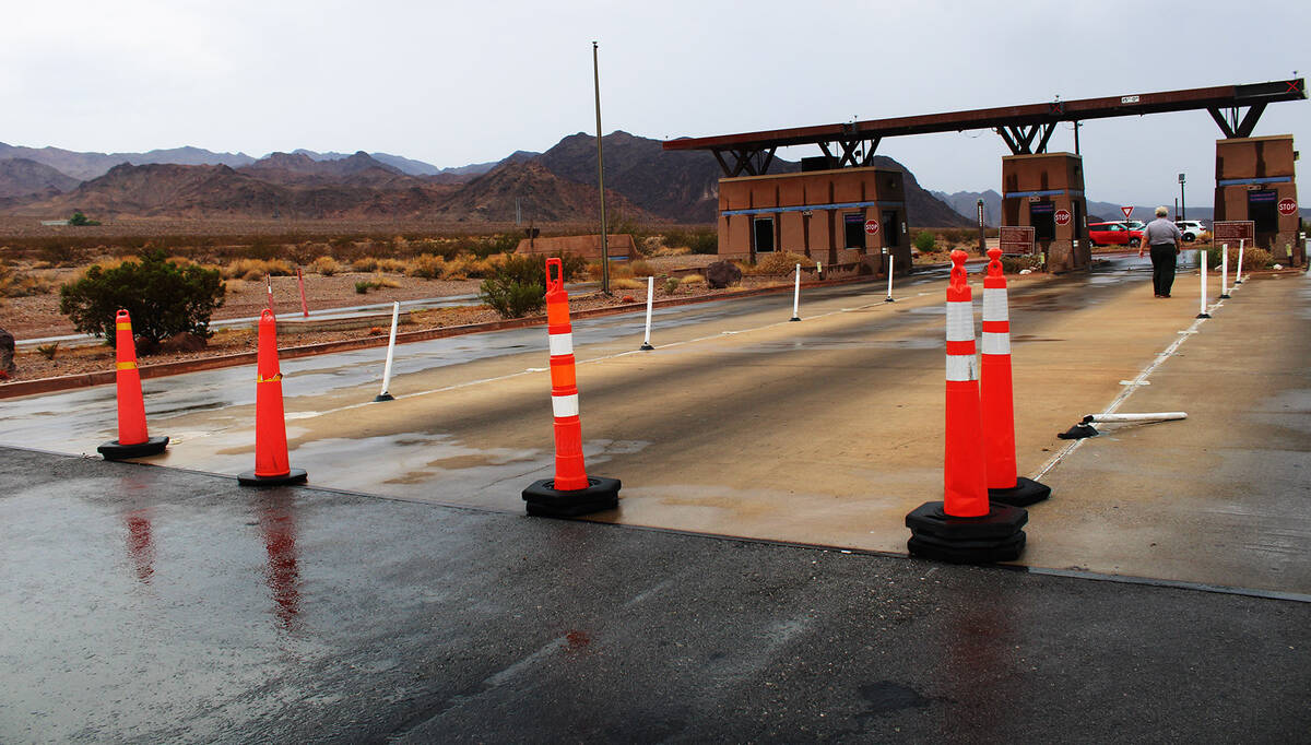 Lake Mead National Recreation Area was closed as of 5 p.m. Saturday but reopened Tuesday follow ...