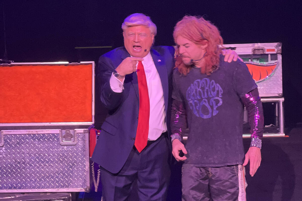 Donald Trump impressionist John Di Domenico breaks up Carrot Top's show - Vimarsana News