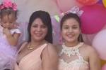 Woman killed in front of children was divorcing suspect, police say