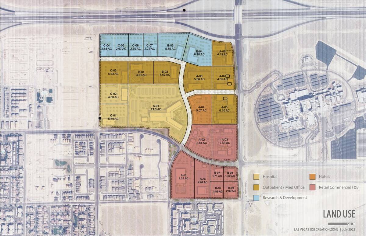 Site plan for Helios in North Las Vegas. (Stacy Shapiro)