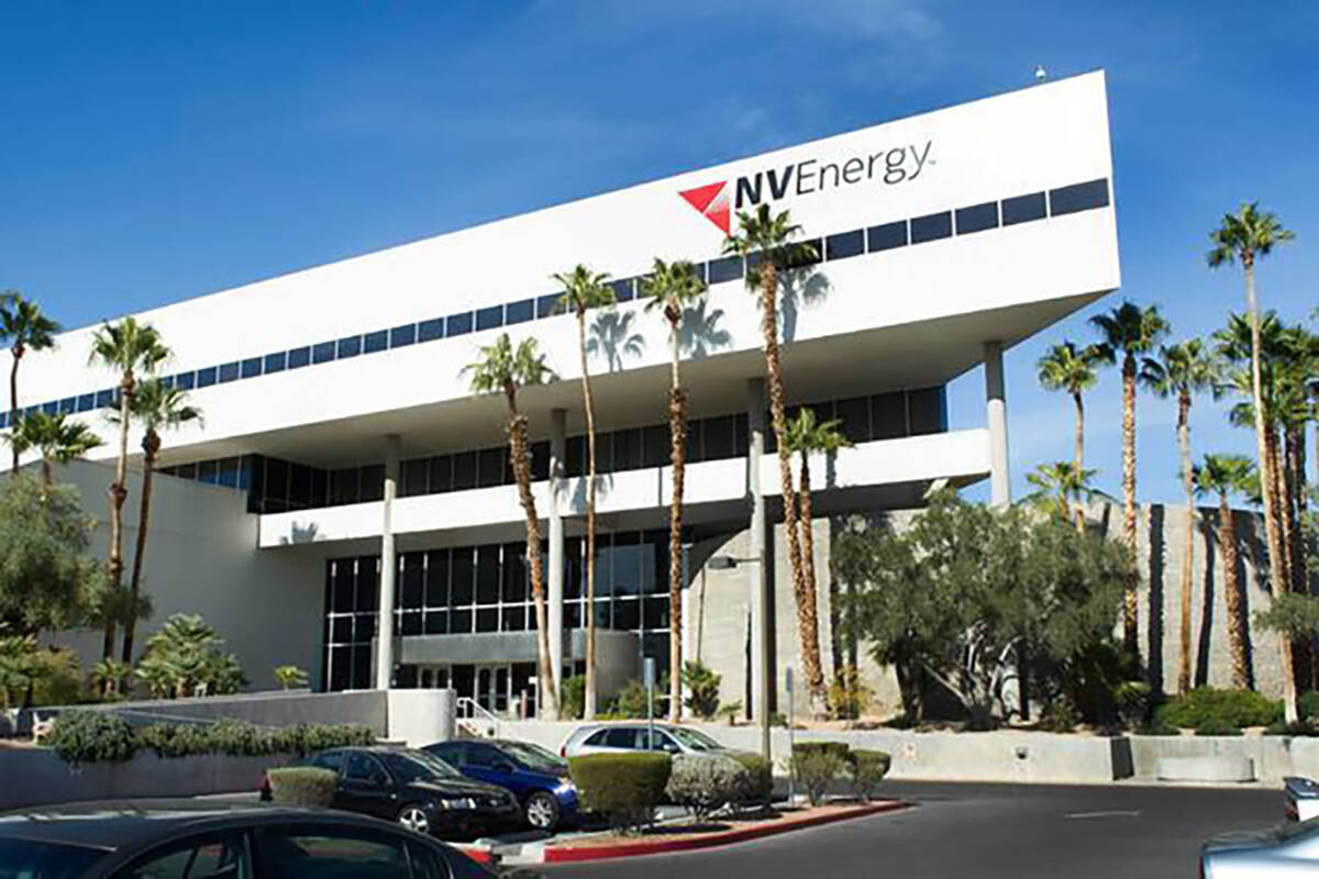 NV Energy headquarters. (Las Vegas Review-Journal)