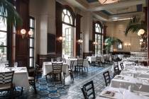 The dining room at Bouchon Las Vegas at The Venetian. (Bouchon)