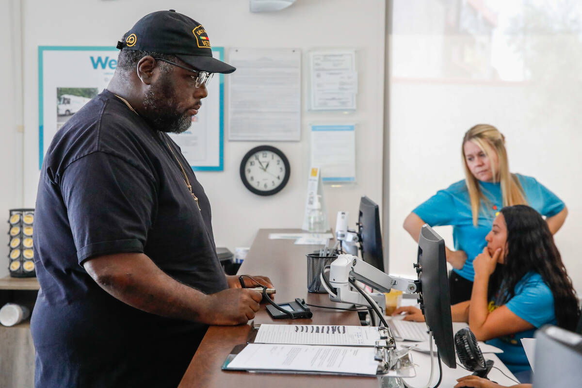 Jermaine Dickerson, who was recently exonerated after being falsely convicted of a crime, check ...