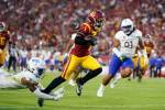 Ex-Bishop Gorman football star dazzles in debut for USC