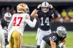 Raiders quarterback among 7 players waived