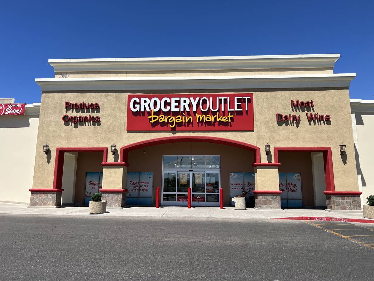The Las Vegas Grocery Outlet Bargain Market, a budget grocery store, is set to have a grand ope ...
