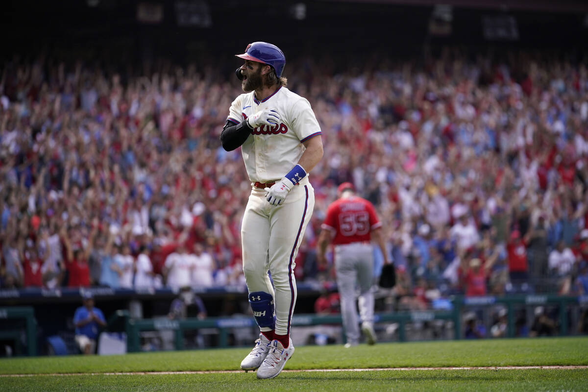 Las Vegas native Bryce Harper hits 300th home run