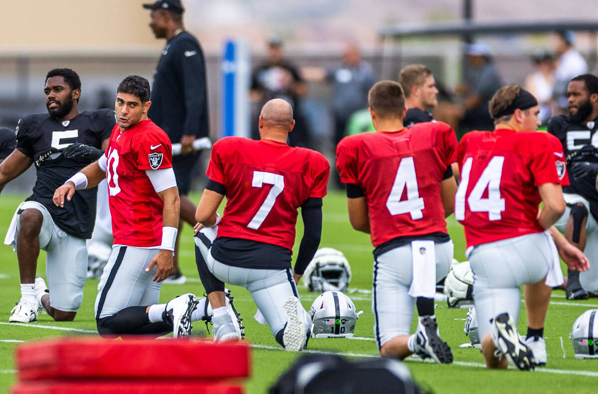 Raiders’ QB depth chart still a work in progress Raiders News Sports