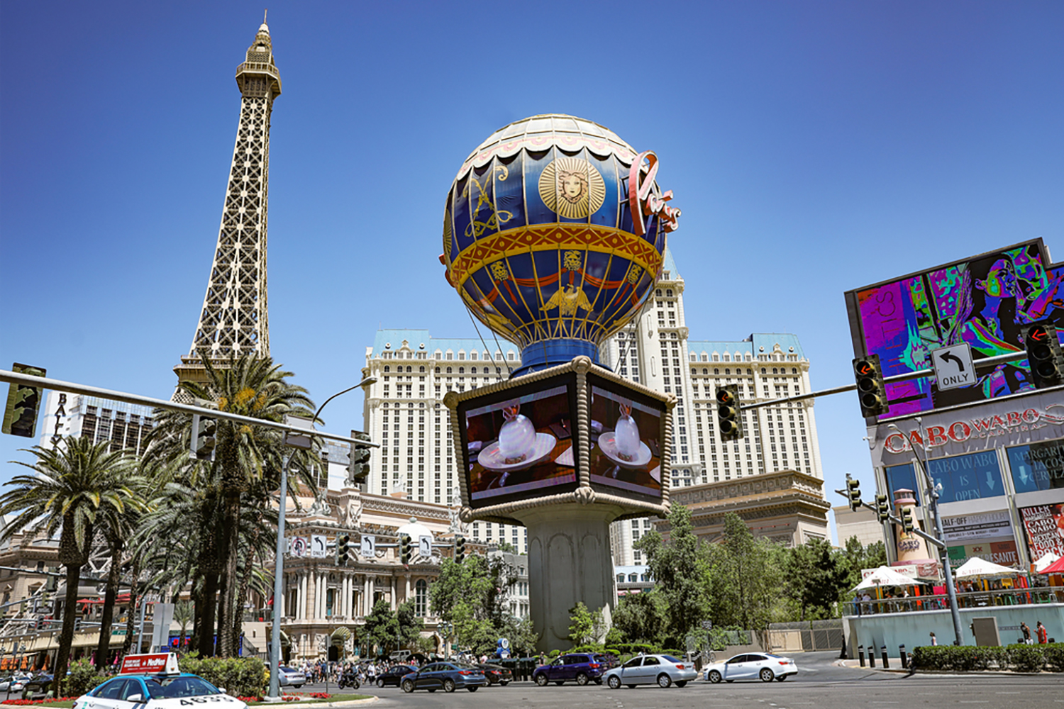 Fire at Paris Las Vegas causes $50,000 in damage, The Strip