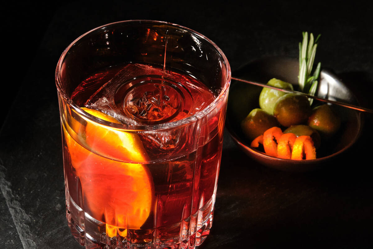 Al Solito Posto, near Summerlin, is serving this classic Negroni for Negroni Week that ends Sep ...