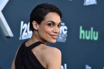 Rosario Dawson arrives at a special screening of "Dopesick," Tuesday, June 14, 2022, ...