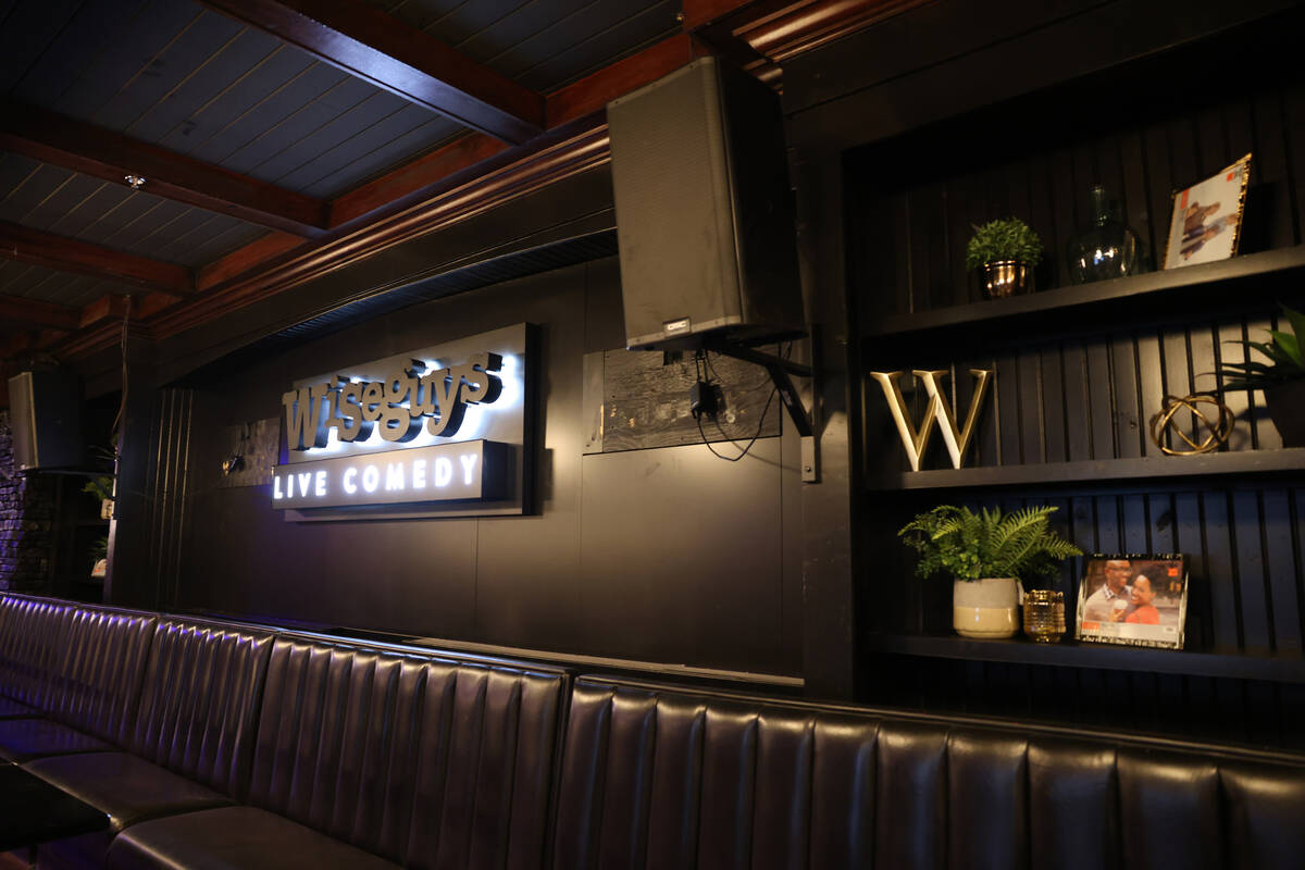 Wiseguys comedy club at Town Square in Las Vegas is shown Monday, Aug. 28, 2023. The second Las ...
