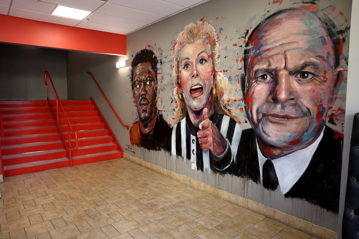 Wiseguys comedy club at Town Square in Las Vegas is shown Monday, Aug. 28, 2023. The second Las ...