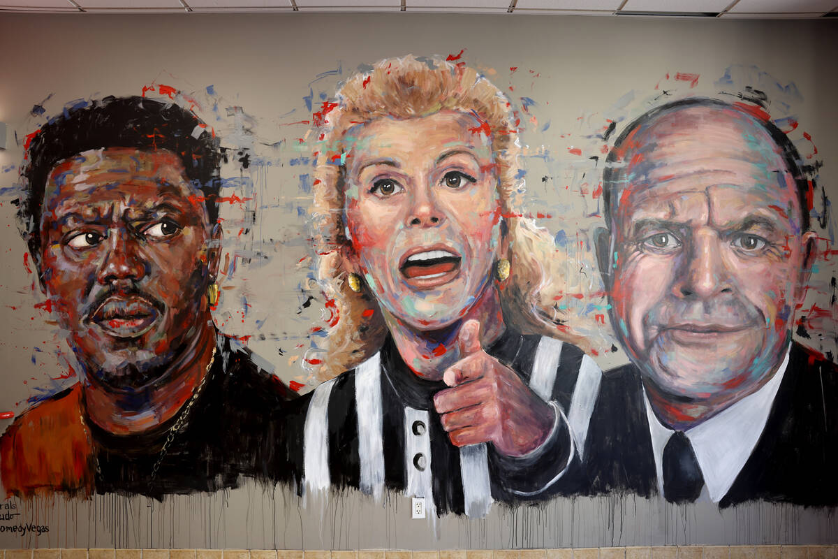 Wiseguys comedy club at Town Square in Las Vegas is shown Monday, Aug. 28, 2023. The second Las ...