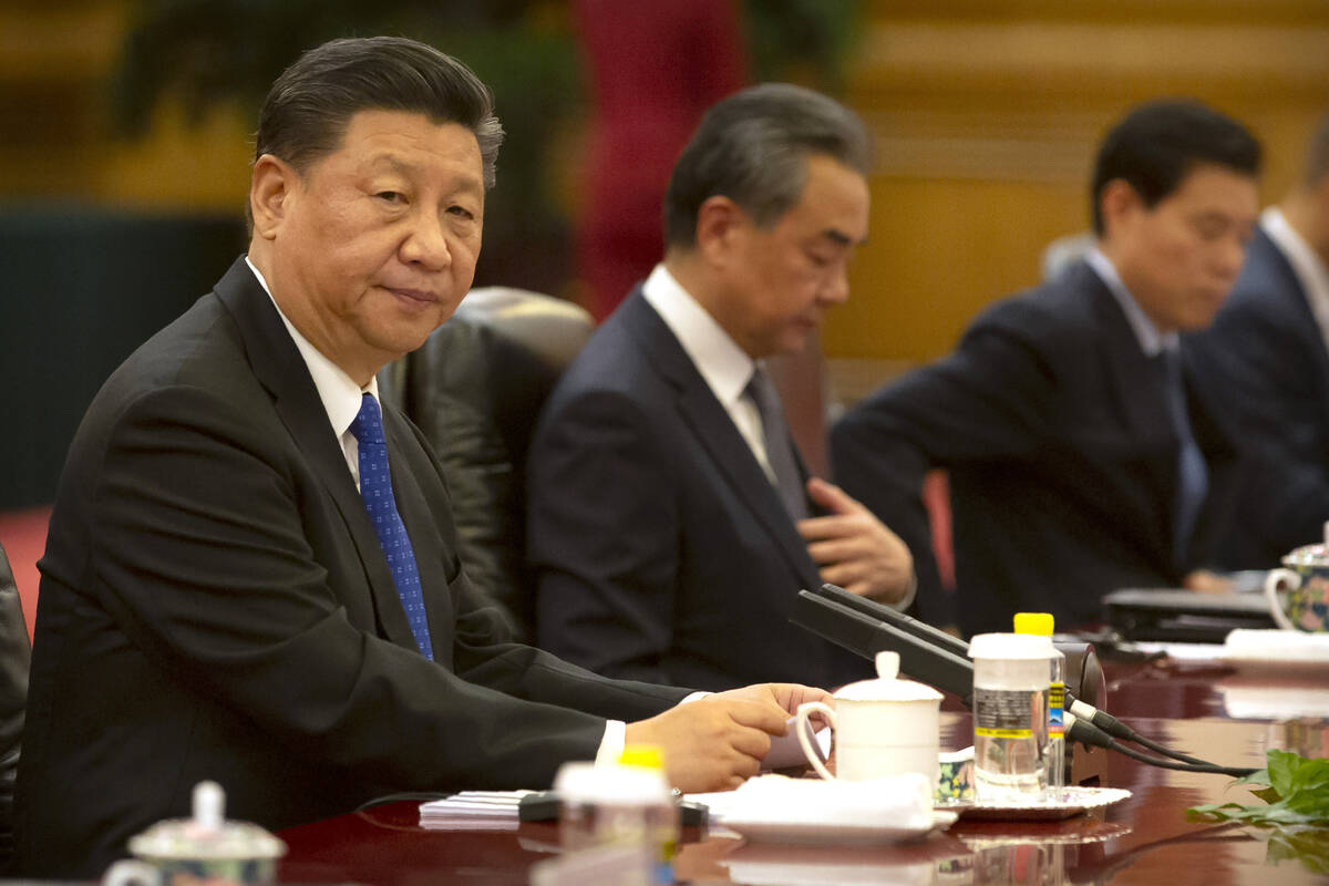 Chinese President Xi Jinping. (AP Photo/Mark Schiefelbein, Pool, File)